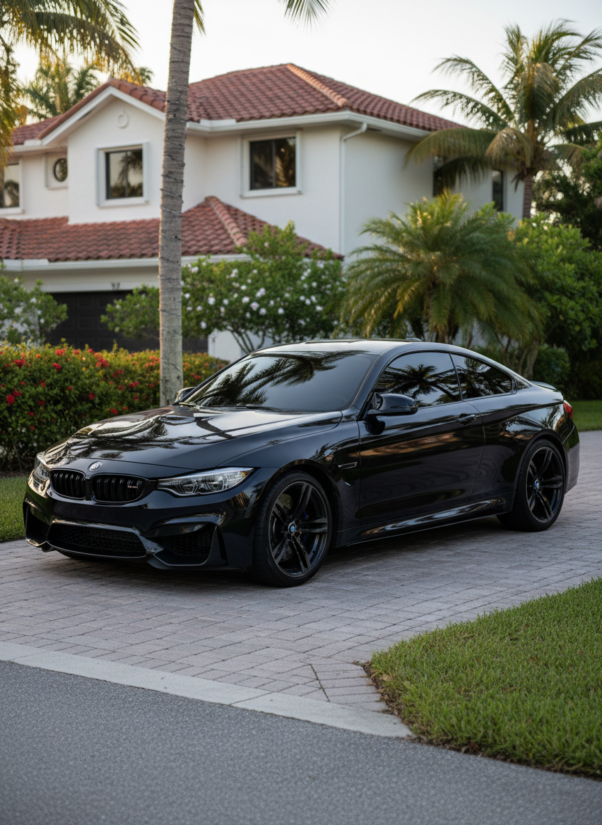 BMW M4 5% Carbon Tint